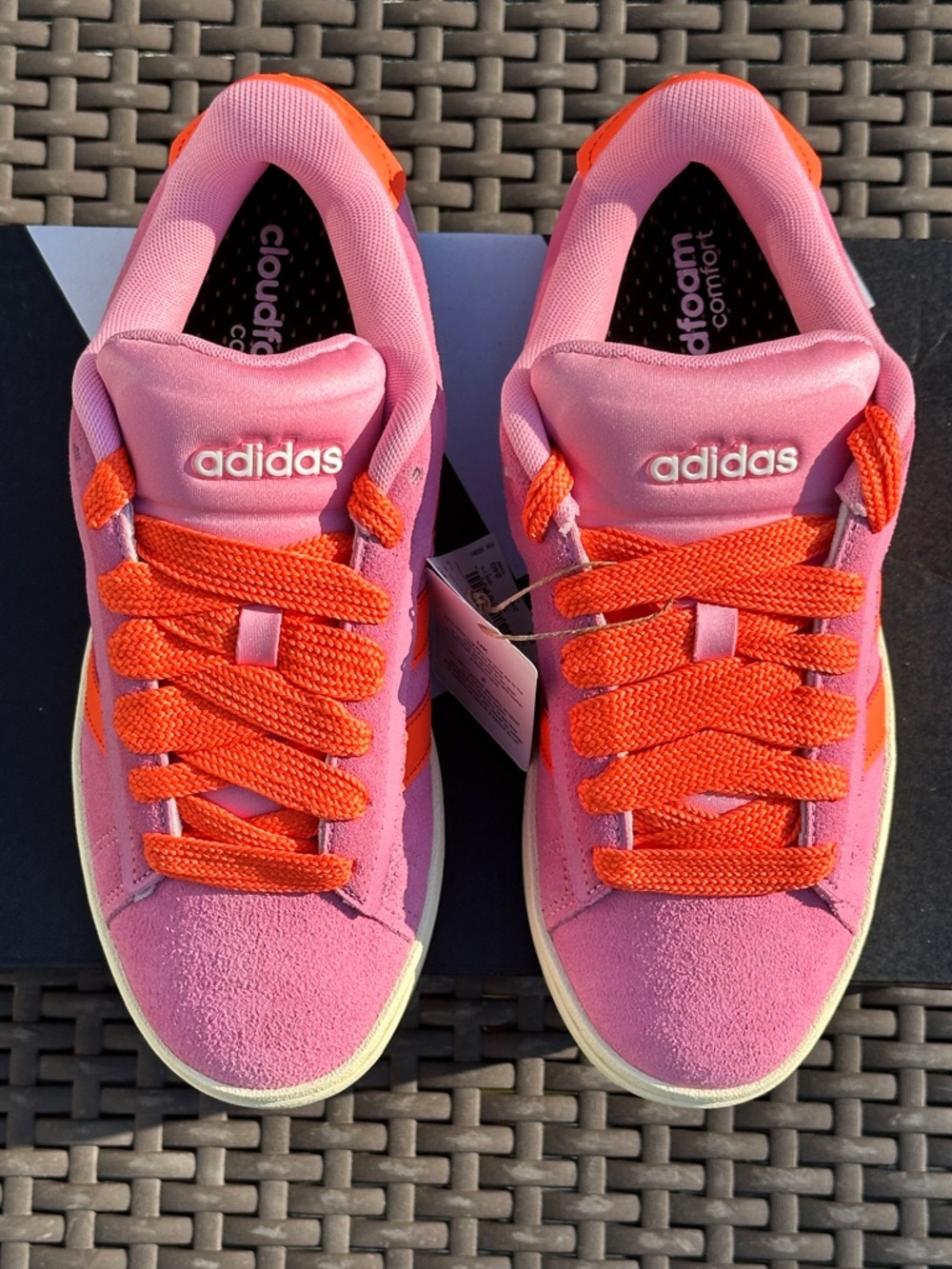 Adidas Grand Court Alpha Pink Casual Sneaker Womens 7.5 | 8 | 8.5 | 9 | 9.5 NEW - Picture 9 of 13